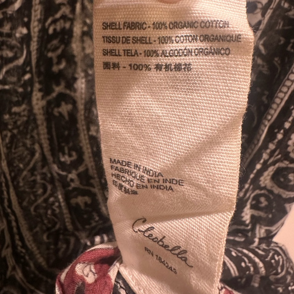 Cleobella Magdalena Organic Cotton Mini Dress – Size XS NWT Removable Sash - Picture 5 of 6